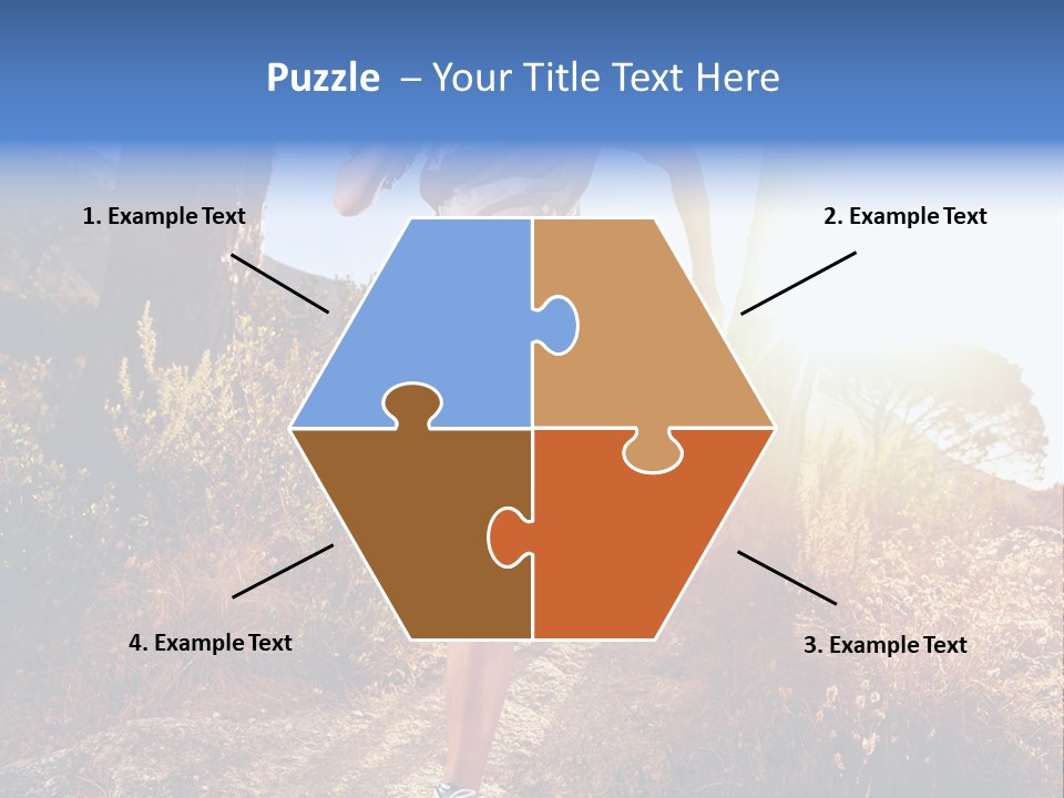 Wellbeing Health Run PowerPoint Template