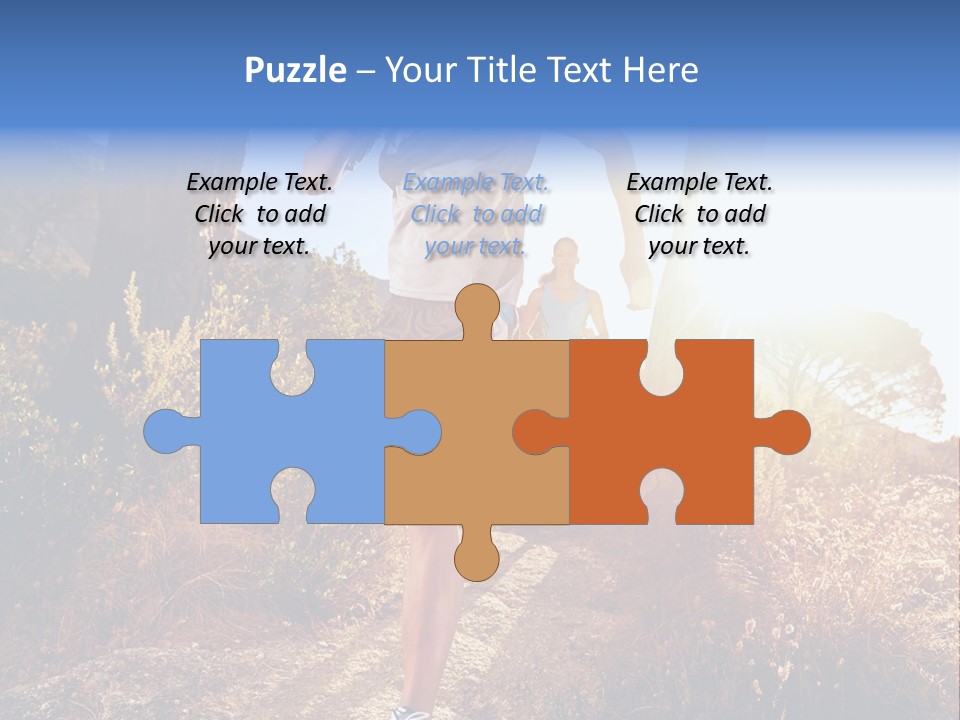 Wellbeing Health Run PowerPoint Template