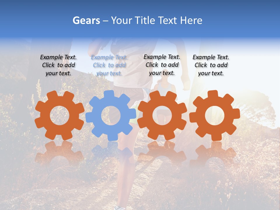 Wellbeing Health Run PowerPoint Template