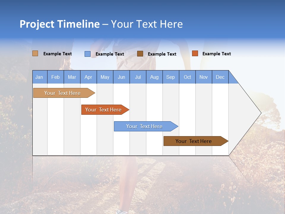 Wellbeing Health Run PowerPoint Template