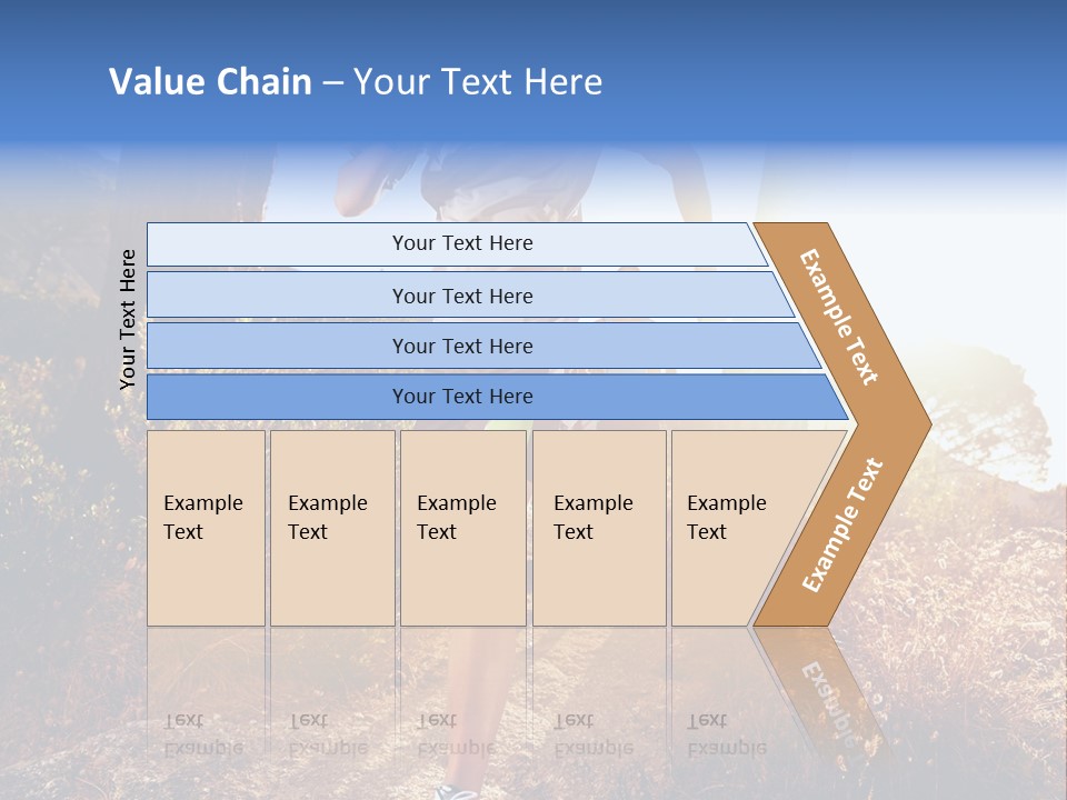 Wellbeing Health Run PowerPoint Template
