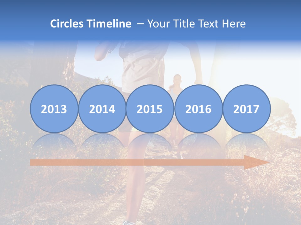 Wellbeing Health Run PowerPoint Template