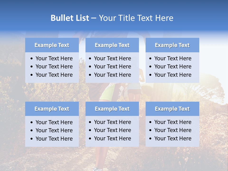 Wellbeing Health Run PowerPoint Template