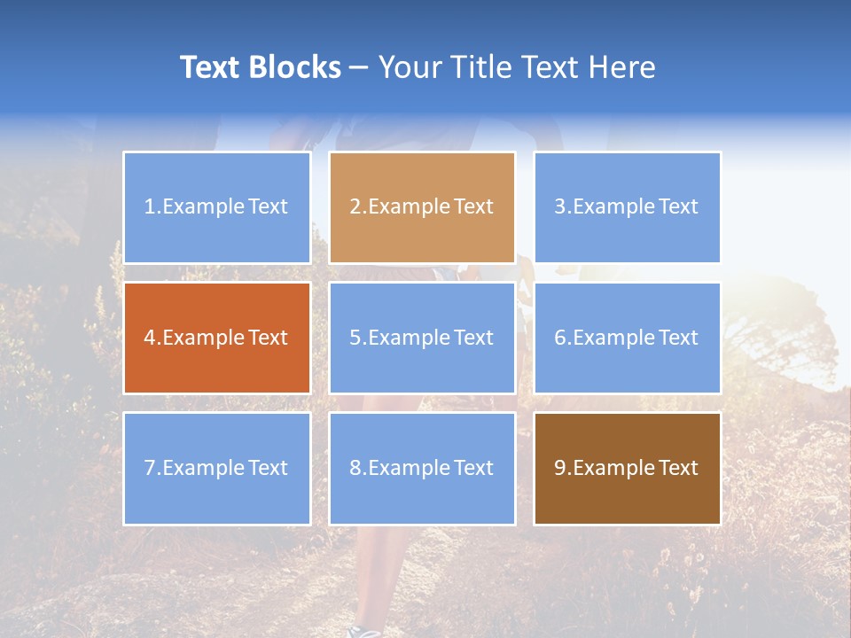 Wellbeing Health Run PowerPoint Template
