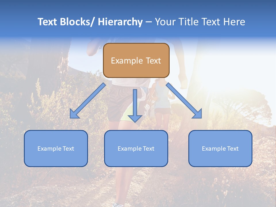 Wellbeing Health Run PowerPoint Template