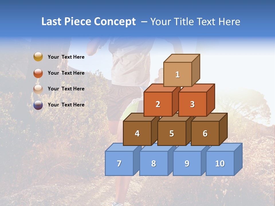 Wellbeing Health Run PowerPoint Template