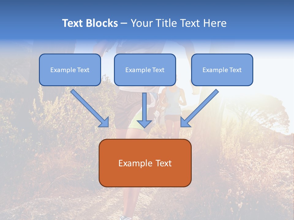 Wellbeing Health Run PowerPoint Template