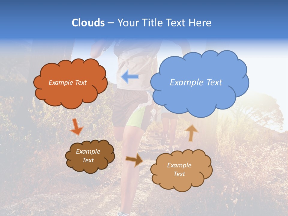 Wellbeing Health Run PowerPoint Template