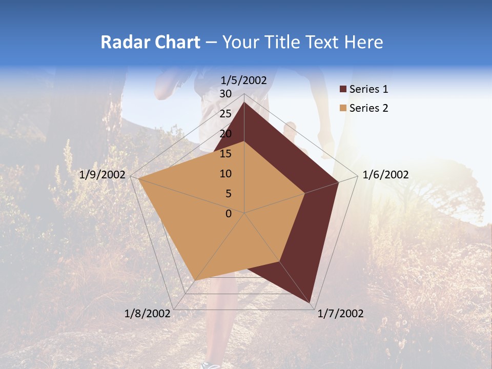 Wellbeing Health Run PowerPoint Template