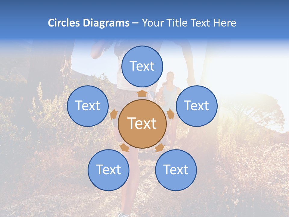 Wellbeing Health Run PowerPoint Template