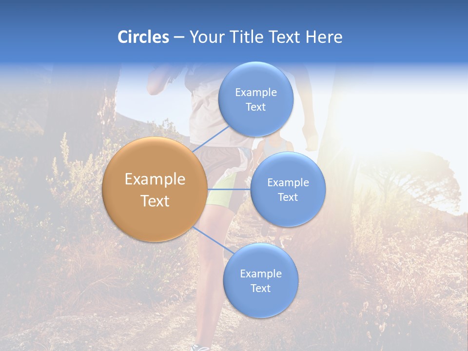 Wellbeing Health Run PowerPoint Template