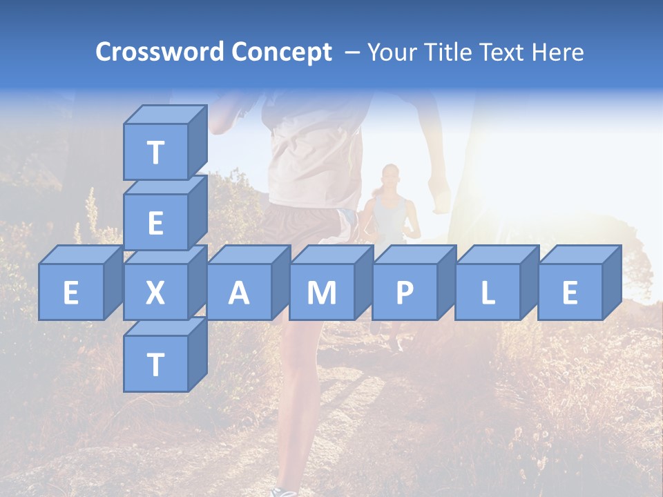 Wellbeing Health Run PowerPoint Template