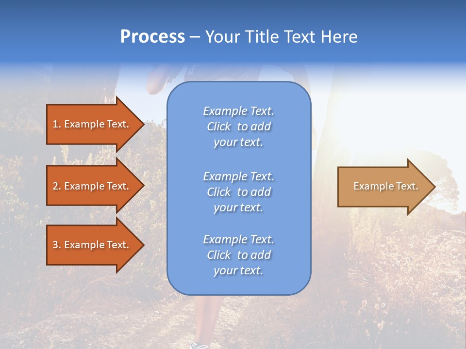 Wellbeing Health Run PowerPoint Template