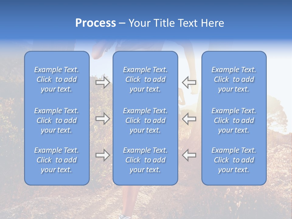 Wellbeing Health Run PowerPoint Template