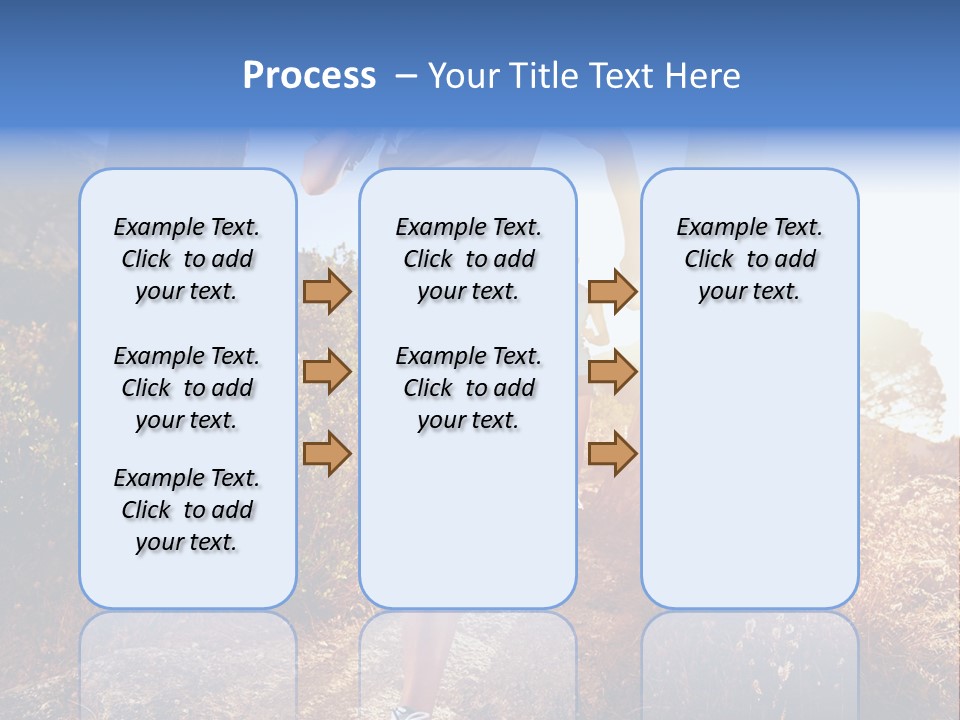 Wellbeing Health Run PowerPoint Template