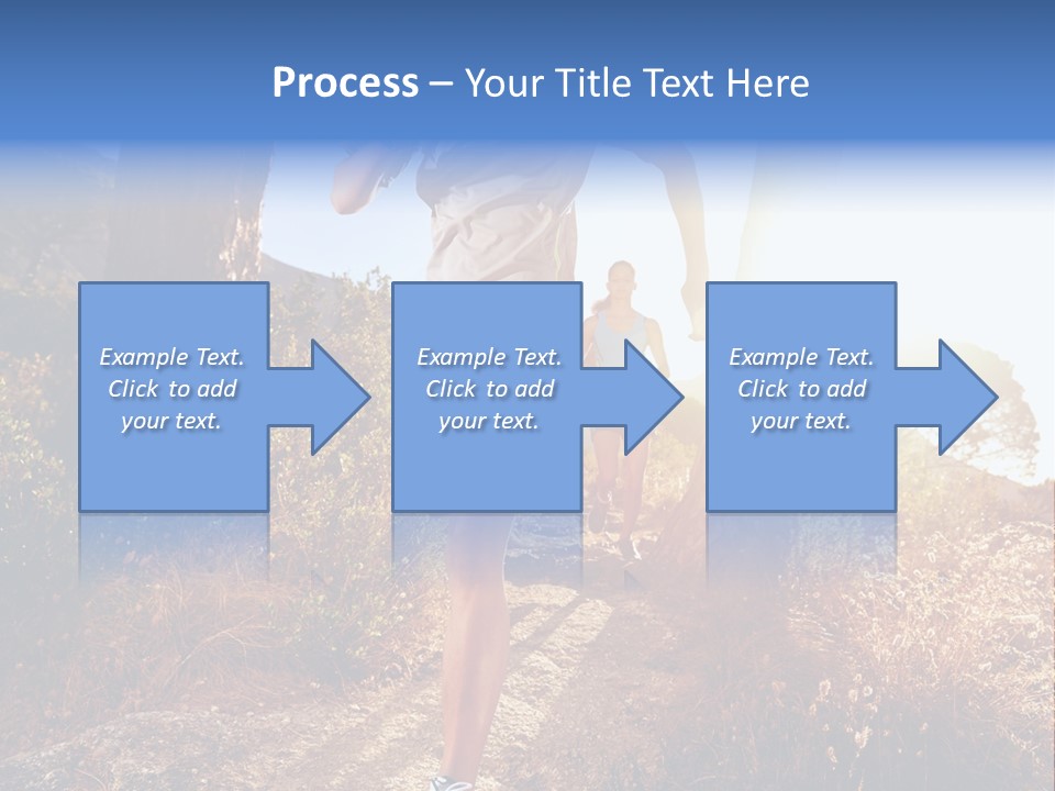 Wellbeing Health Run PowerPoint Template