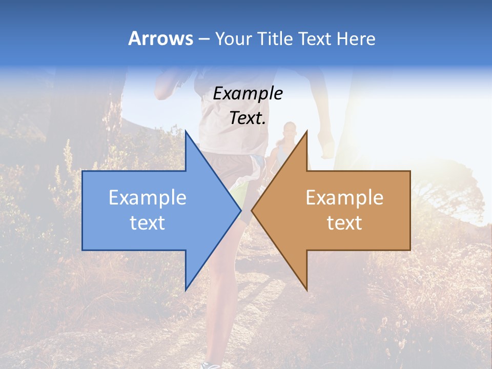 Wellbeing Health Run PowerPoint Template