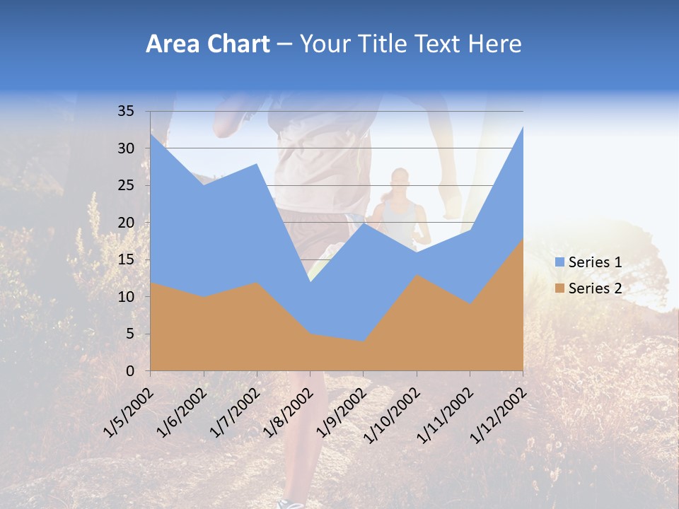 Wellbeing Health Run PowerPoint Template