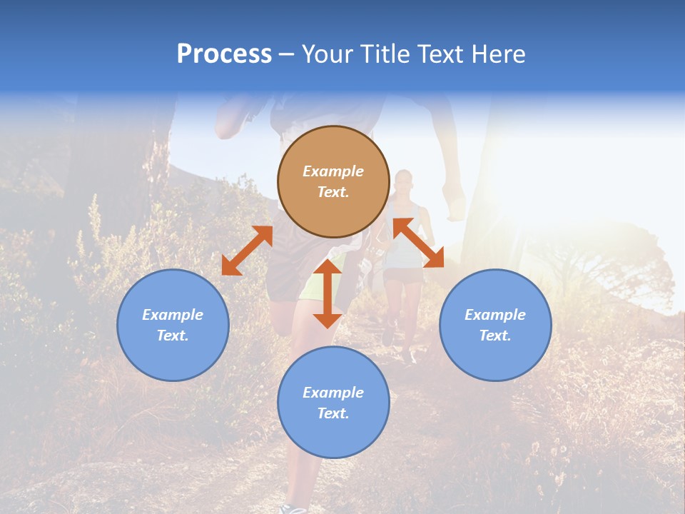 Wellbeing Health Run PowerPoint Template