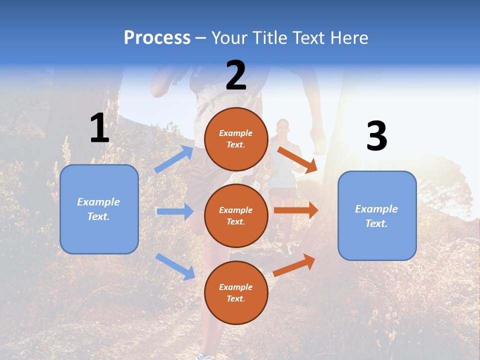 Wellbeing Health Run PowerPoint Template