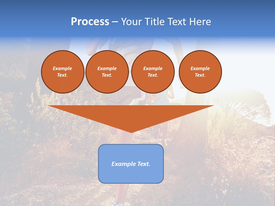 Wellbeing Health Run PowerPoint Template