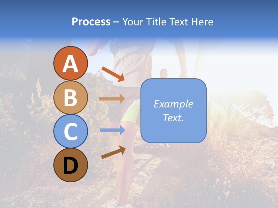 Wellbeing Health Run PowerPoint Template