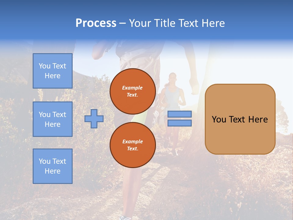 Wellbeing Health Run PowerPoint Template