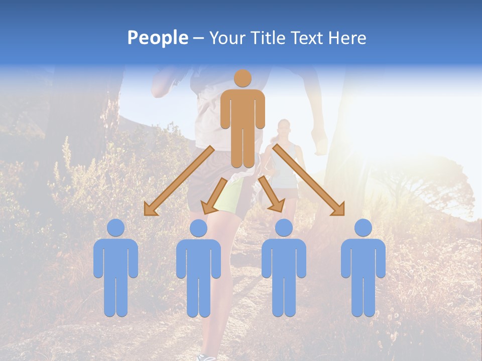 Wellbeing Health Run PowerPoint Template