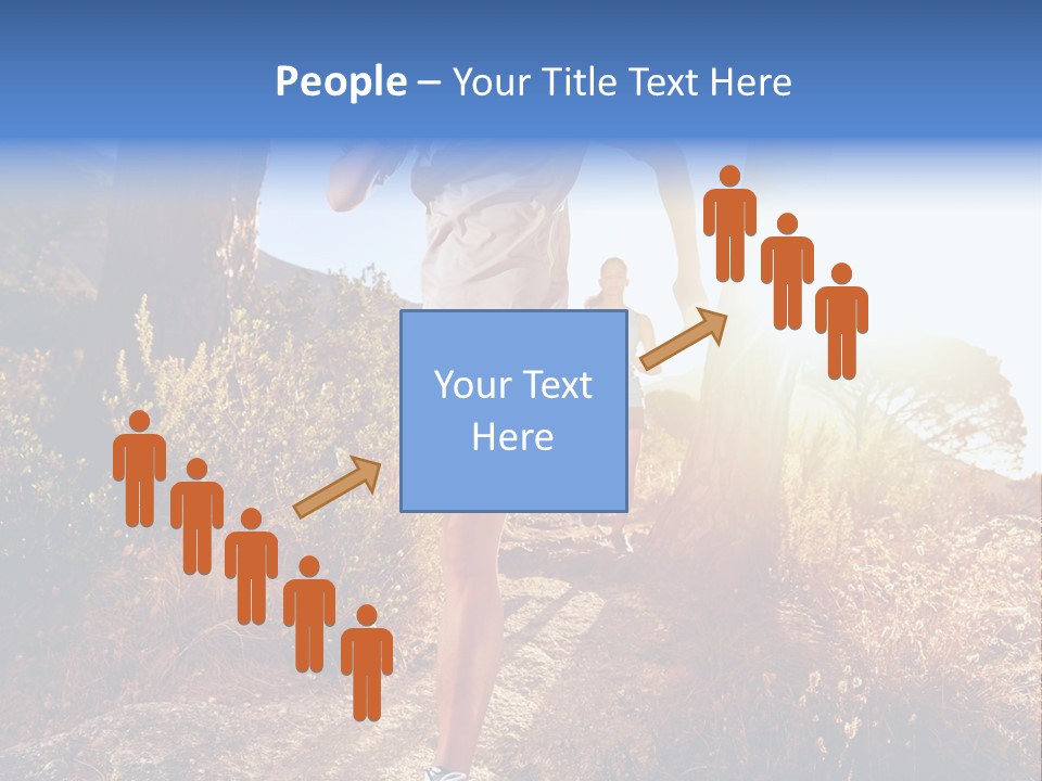 Wellbeing Health Run PowerPoint Template