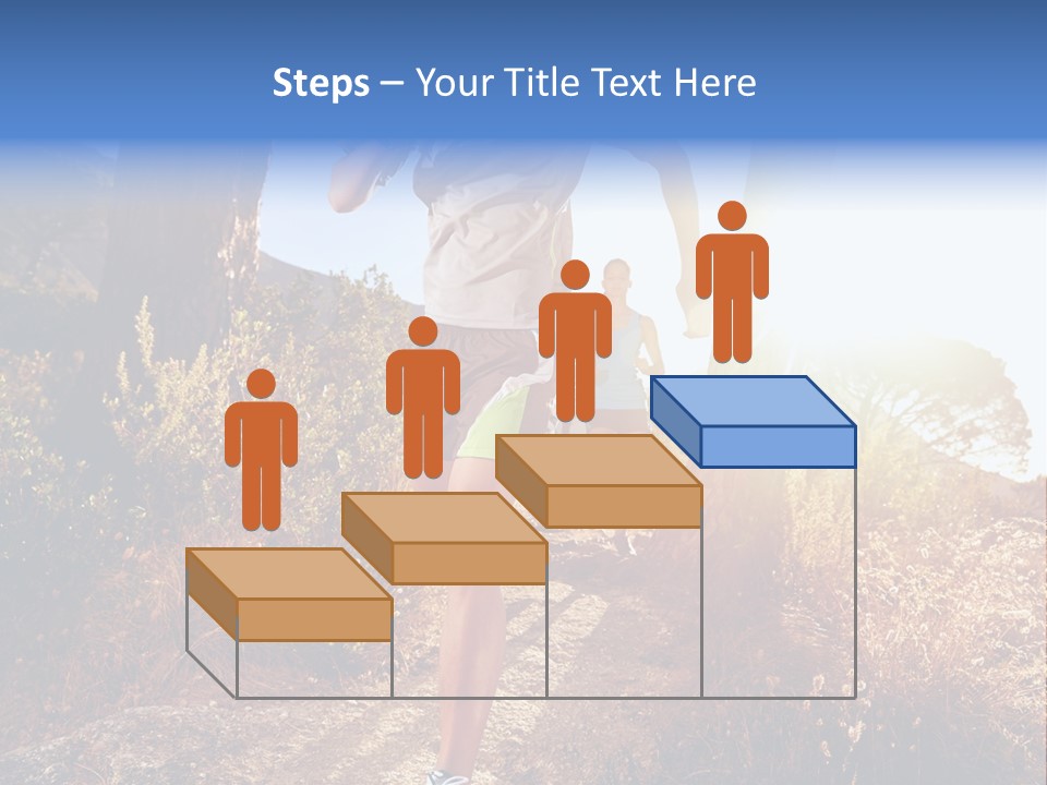 Wellbeing Health Run PowerPoint Template