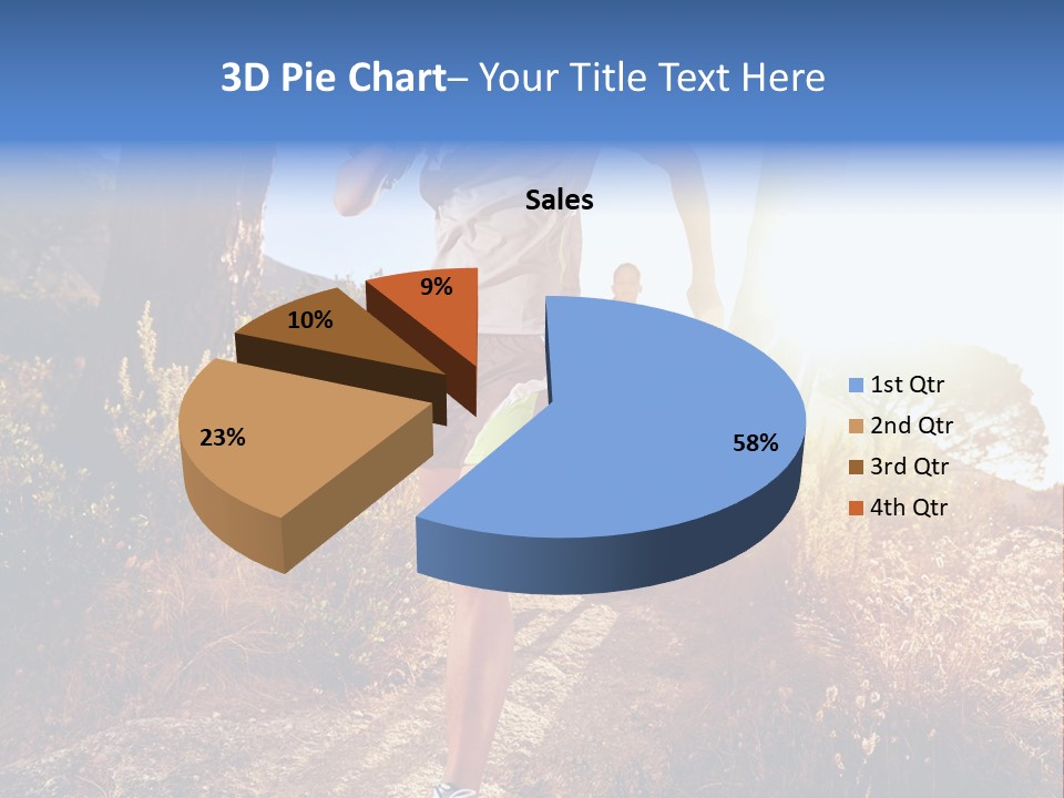 Wellbeing Health Run PowerPoint Template
