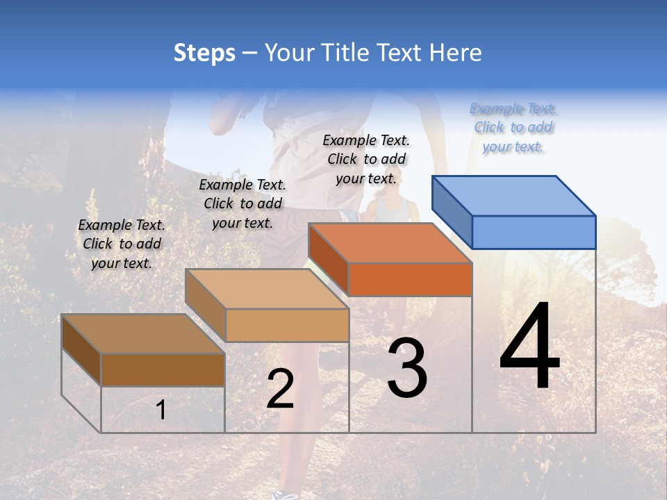 Wellbeing Health Run PowerPoint Template