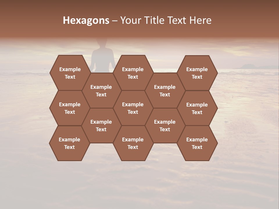 Breath Quiet Alone PowerPoint Template