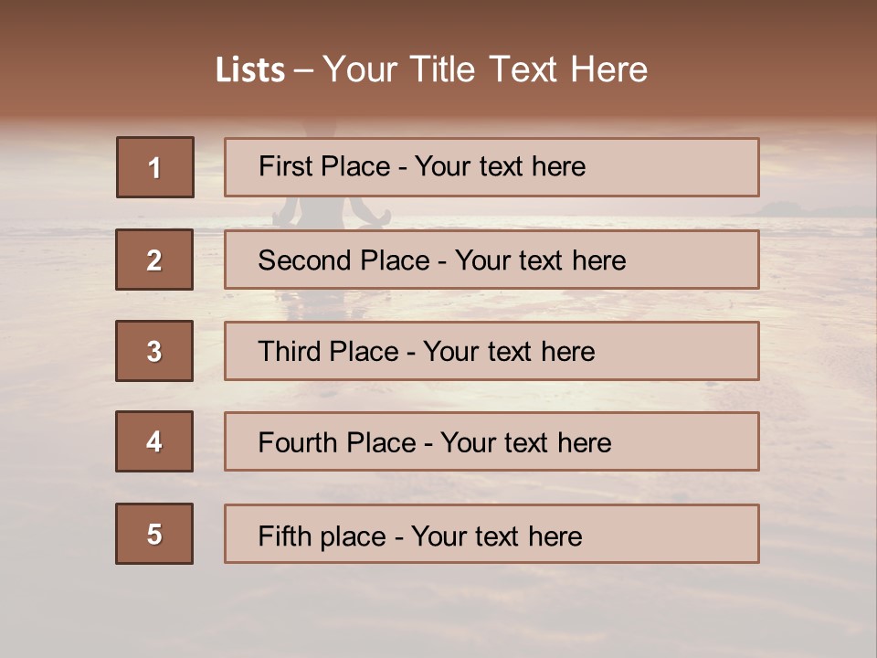 Breath Quiet Alone PowerPoint Template
