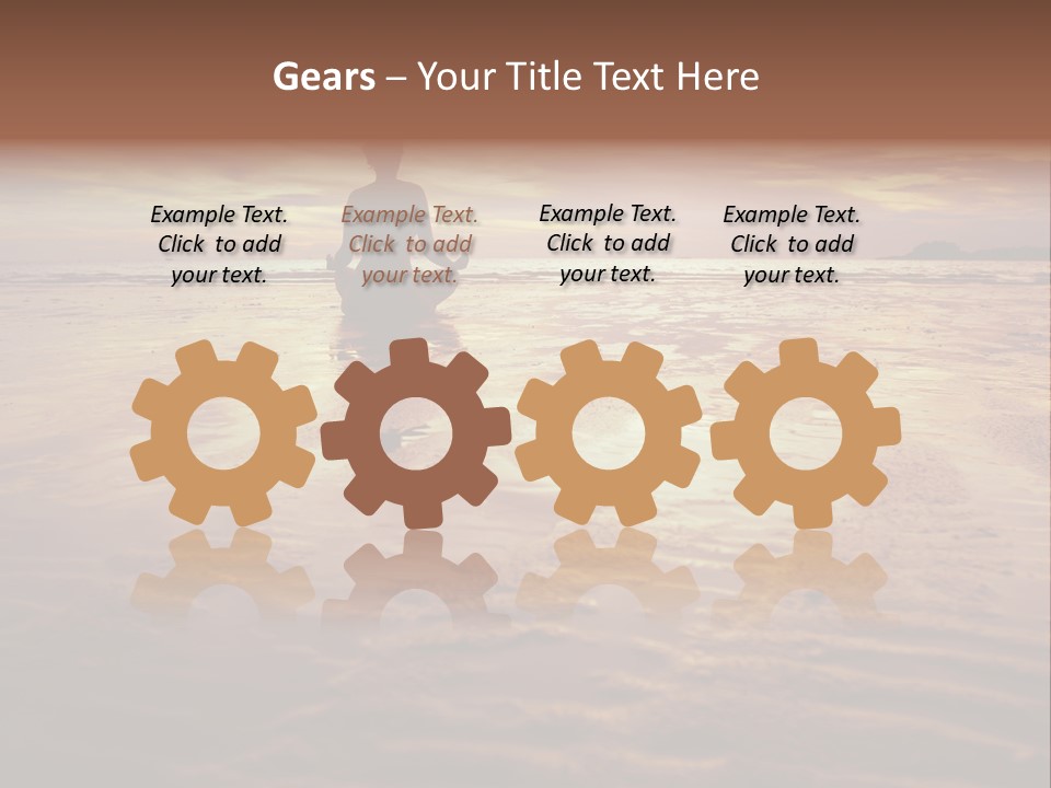 Breath Quiet Alone PowerPoint Template