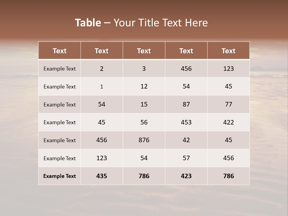 Breath Quiet Alone PowerPoint Template