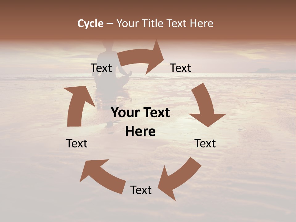 Breath Quiet Alone PowerPoint Template