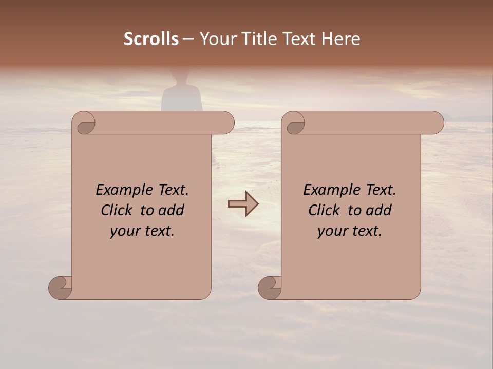 Breath Quiet Alone PowerPoint Template
