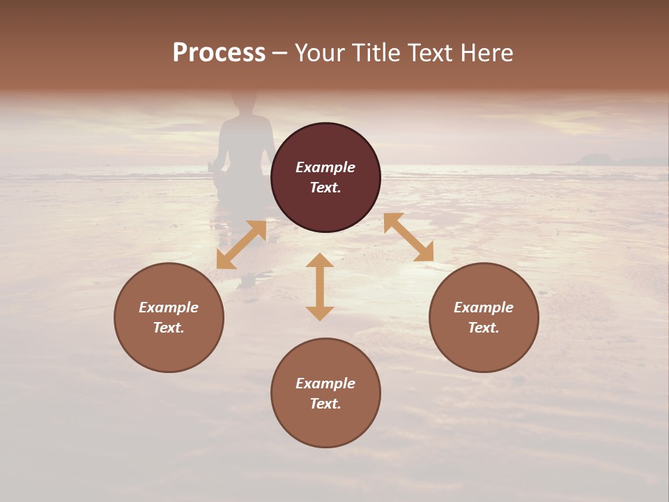 Breath Quiet Alone PowerPoint Template