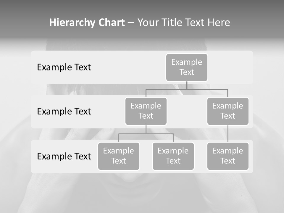 A Man Holding His Hands To His Face PowerPoint Template