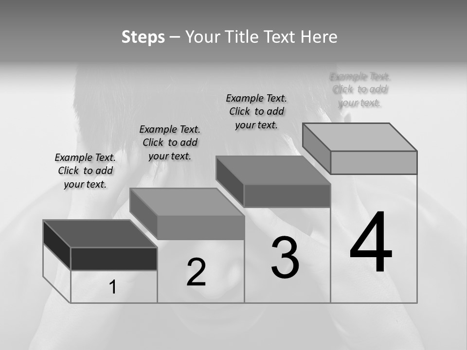 A Man Holding His Hands To His Face PowerPoint Template