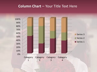 Caucasian Asian Interracial PowerPoint Template