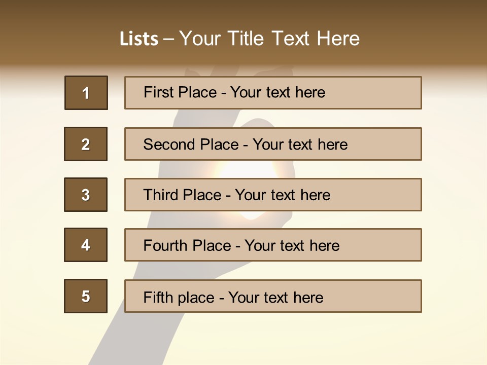 Ray Soulfulness Design PowerPoint Template