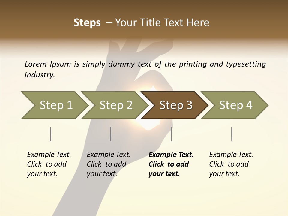 Ray Soulfulness Design PowerPoint Template