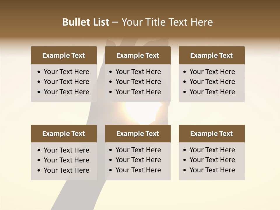 Ray Soulfulness Design PowerPoint Template