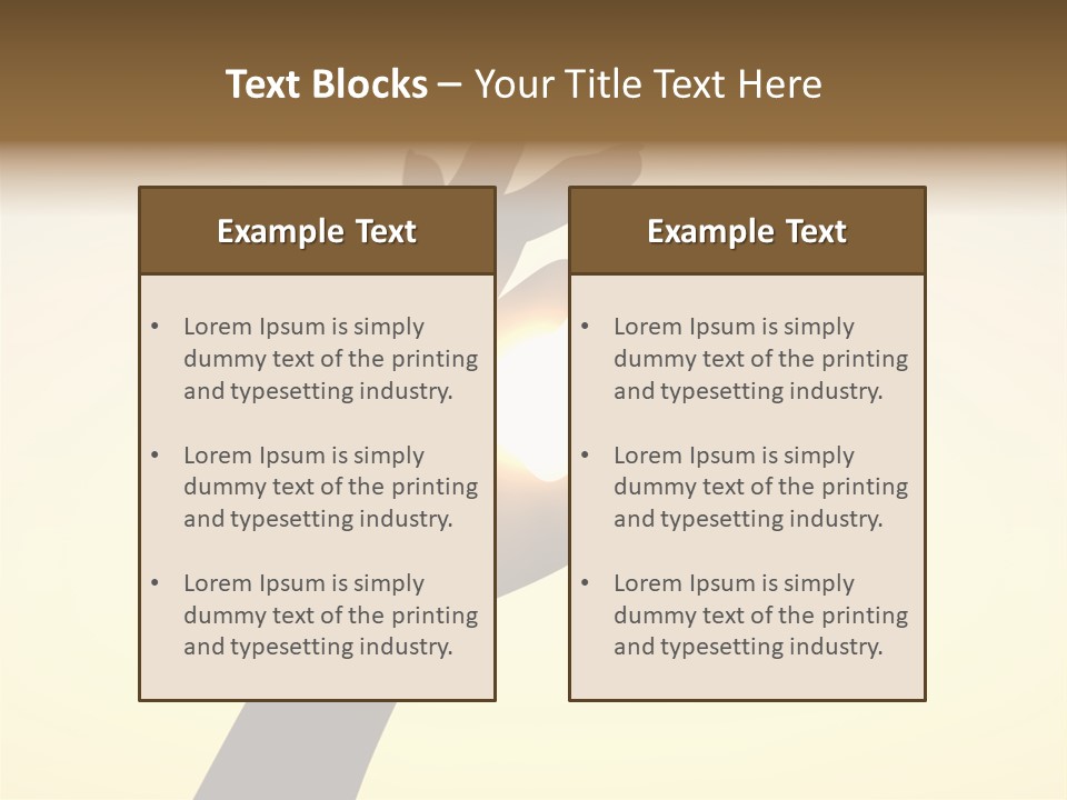 Ray Soulfulness Design PowerPoint Template