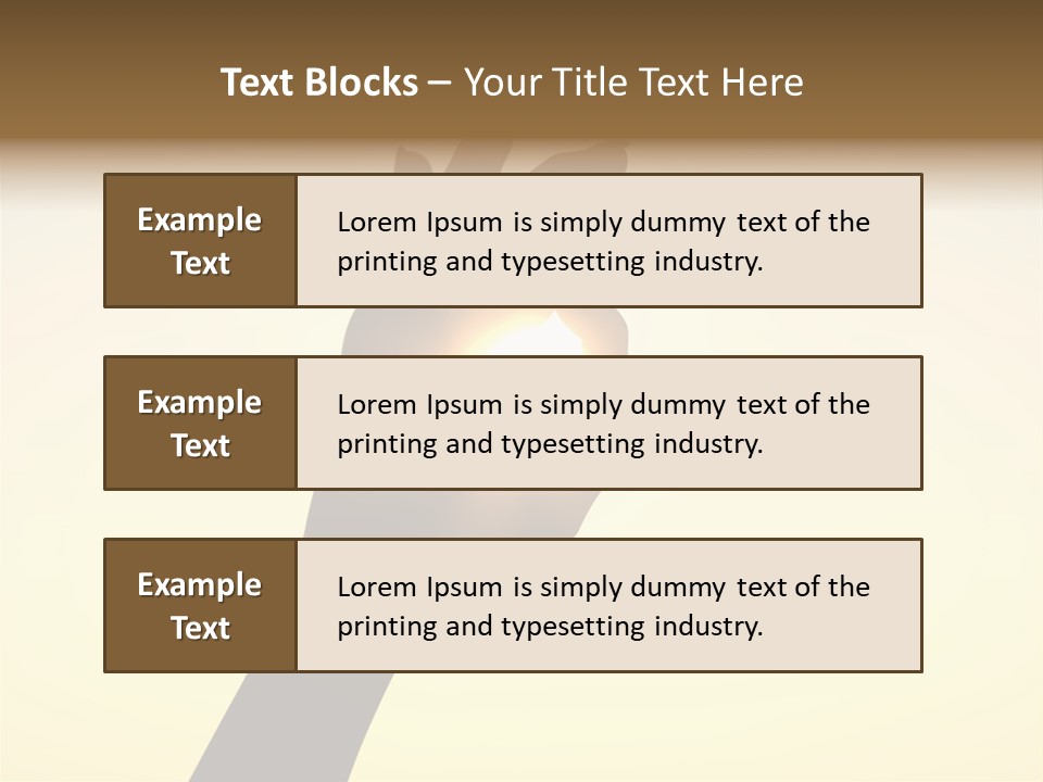 Ray Soulfulness Design PowerPoint Template