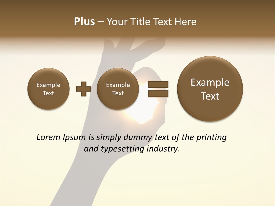 Ray Soulfulness Design PowerPoint Template