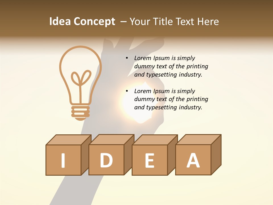 Ray Soulfulness Design PowerPoint Template