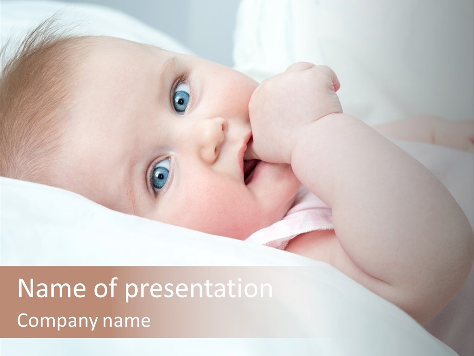 Laughing Only Beautiful PowerPoint Template